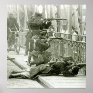 Belgische infanterie poster