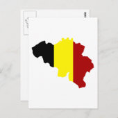 Belgische kaart (Voorkant / Achterkant)