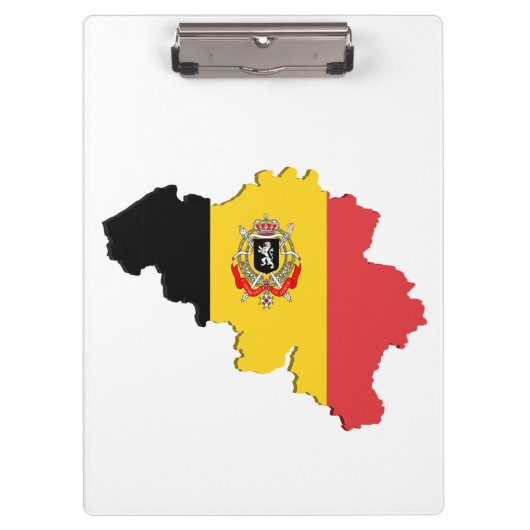Belgische kaart klembord (Voorkant)