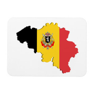 Belgische kaart magneet