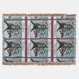 Belgische kersthond deken