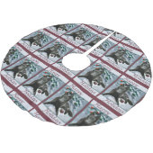 Belgische kersthond kerstboom rok (Gekanteld)