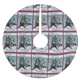 Belgische kersthond kerstboom rok