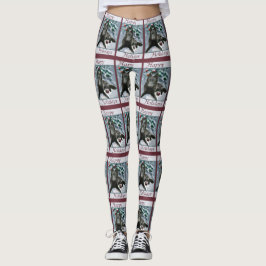 Belgische kersthond leggings