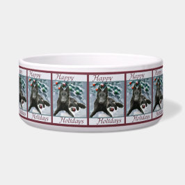 Belgische kersthond voerbakje