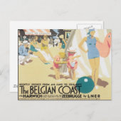 Belgische kust België Briefkaart (Voorkant / Achterkant)