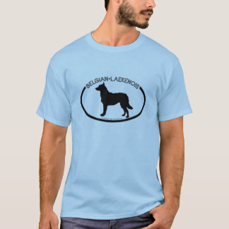 Belgische Laken Silhouette Black T-Shirt