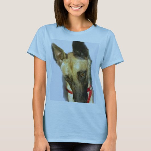 Belgische malanois t-shirt (Voorkant)