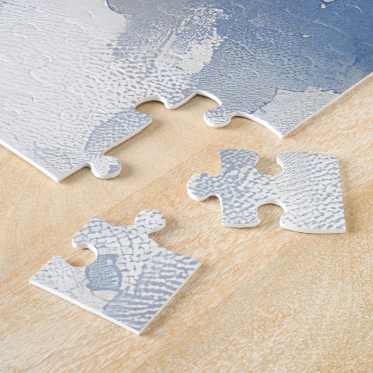 Belgische Malinoi in Sledge Laat het Sneeuw Kerstm Legpuzzel (Zijkant)