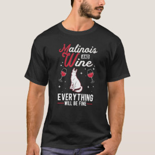 Belgische malinoïden en wijnbouwers, herderschapen t-shirt