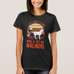 Belgische malinoïden en wijnbouwers, herderschapen t-shirt
