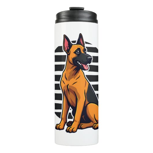 Belgische Malinois (2) Thermosbeker (Voorkant)