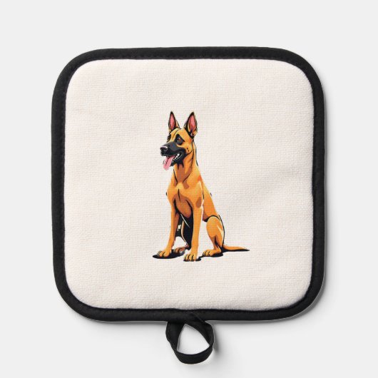 Belgische Malinois (3) Pannenlap (Voorkant)