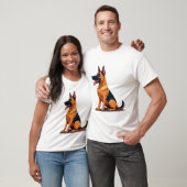 Belgische Malinois (6) T-shirt (Unisex)