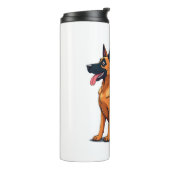 Belgische Malinois (6) Thermosbeker (Gedraaid links)