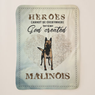 Belgische Malinois - Belgische herder - Maligator Sherpa Deken