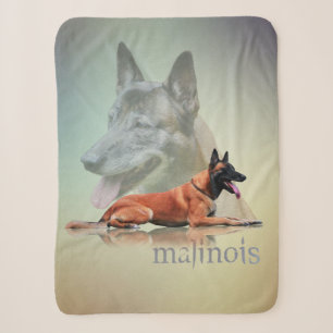 Belgische Malinois - Belgische herder - Maligator Sherpa Deken