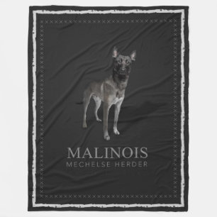 Belgische Malinois - Belgische herder - Mechelaar Fleece Deken