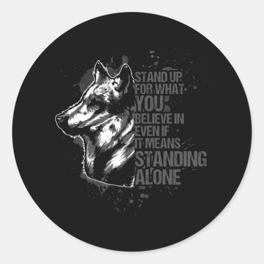Belgische Malinois - Belgische Shepherd Dog Ronde Sticker (Voorkant)