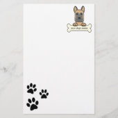 Belgische Malinois Briefpapier (Voorkant)