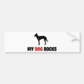 Belgische Malinois Bumpersticker (Voorkant)