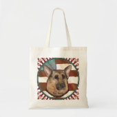Belgische Malinois Canvas tas (Voorkant)