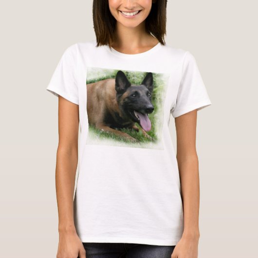 Belgische Malinois Dames T-shirt (Voorkant)