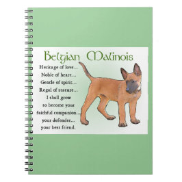 Belgische Malinois Erfenis van Liefde Notitieboek