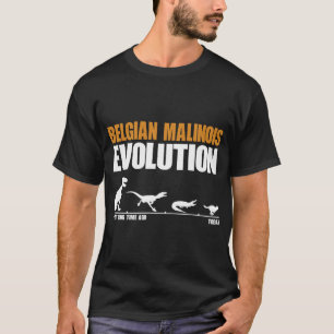 Belgische Malinois evolutie grappige Maligator T-shirt