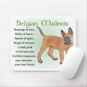 Belgische Malinois Gifts Muismat (Met muis)