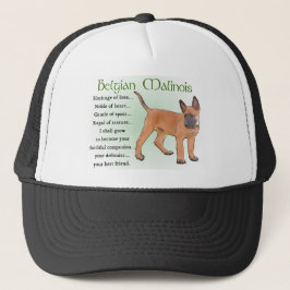Belgische Malinois Gifts Trucker Pet