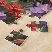 Belgische Malinois Heather Field Kunst Legpuzzel (Zijkant)