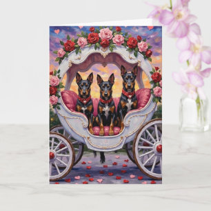 Belgische Malinois Hond Valentijnsdag Kaart