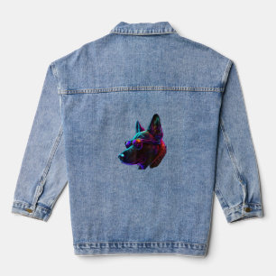 Belgische Malinois Honden Belgische Malinois Denim Jacket