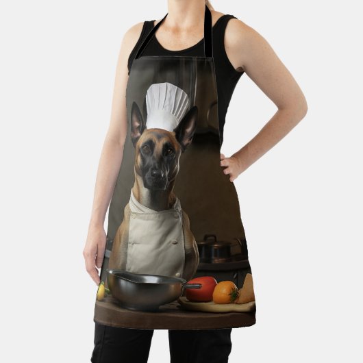 Belgische Malinois Hondenkok Schort (Insitu)