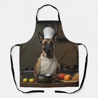Belgische Malinois Hondenkok Schort