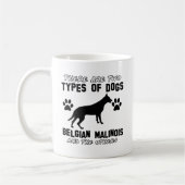 Belgische Malinois hondenontwerpen Koffiemok (Links)