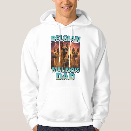Belgische Malinois Hoodie (Voorkant)