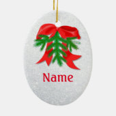 belgische malinois keramisch ornament (Achterkant)