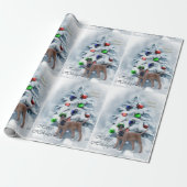 Belgische Malinois kerst Cadeaupapier (Uitgerold)