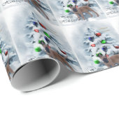 Belgische Malinois kerst Cadeaupapier (Rol Hoek)