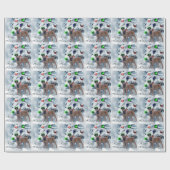 Belgische Malinois kerst Cadeaupapier (Vlak)