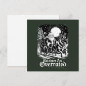 Belgische Malinois Kerst Rendieren zijn Overgewaar Feestdagenkaart (Voorkant / Achterkant)