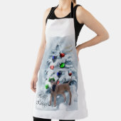 Belgische Malinois kerst Schort (Insitu)