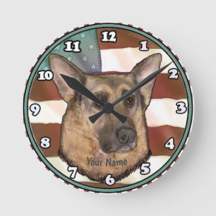 Belgische Malinois klok