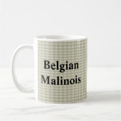 belgische malinois koffiemok (Links)
