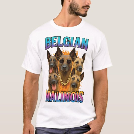 Belgische Malinois Kopie T-shirt (Voorkant)