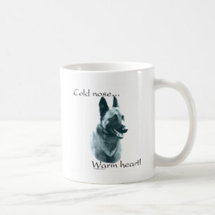 Belgische malinois koude neus warm hart koffiemok