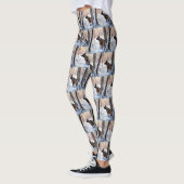 Belgische Malinois Laat Het Sneeuw Kerstmis Leggings (Links)