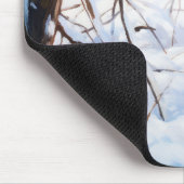 Belgische Malinois Laat Het Sneeuw Kerstmis Muismat (Hoek)